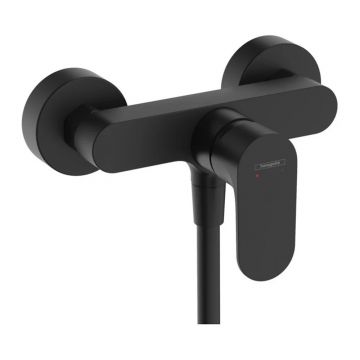 Baterie dus Hansgrohe Rebris S monocomanda negru mat