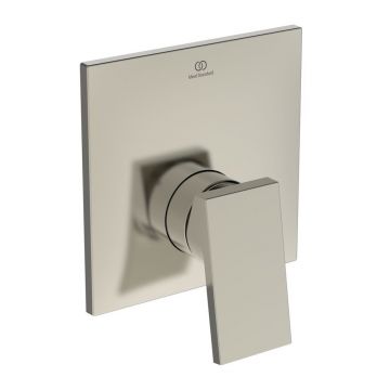 Baterie dus incastrata Ideal Standard Atelier Extra argintiu Silver Storm fara corp ingropat