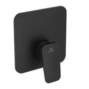 Baterie dus incastrata Ideal Standard Ceraplan negru mat cu corp ingropat