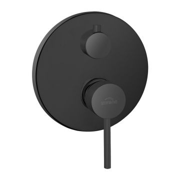 Baterie dus incastrata Invena Dafni 2 functii negru mat