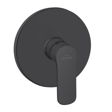Baterie dus incastrata Invena Siros 1 functie negru mat