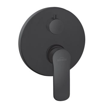 Baterie dus incastrata Invena Siros 2 functii negru mat