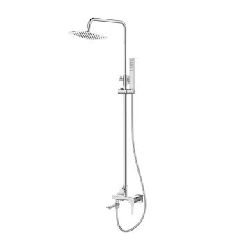 Coloana de dus cu baterie monocomanda Invena Glamour