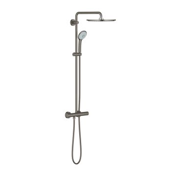 Coloana de dus cu baterie termostatata antracit periat Grohe Euphoria 310