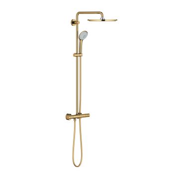 Coloana de dus cu baterie termostatata auriu Grohe Euphoria 310