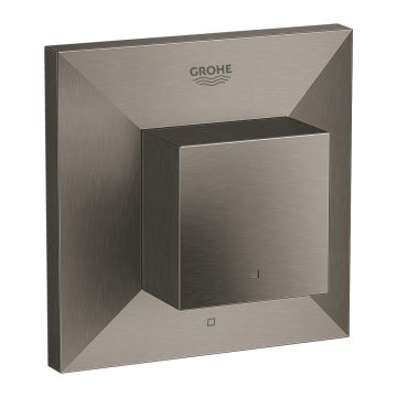 Comutator incastrat Grohe Allure Brilliant antracit periat Hard Graphite