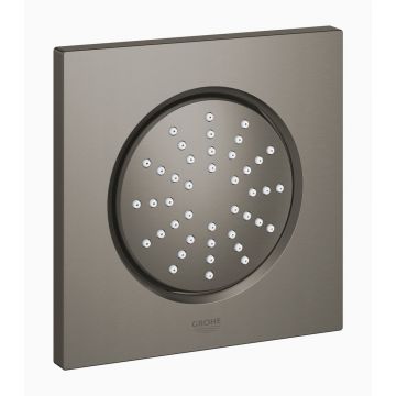 Dus lateral incastrat Grohe Rainshower F-Series antracit periat Hard Graphite