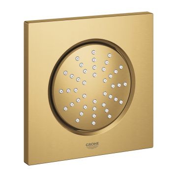 Dus lateral incastrat Grohe Rainshower F-Series auriu periat Cool Sunrise