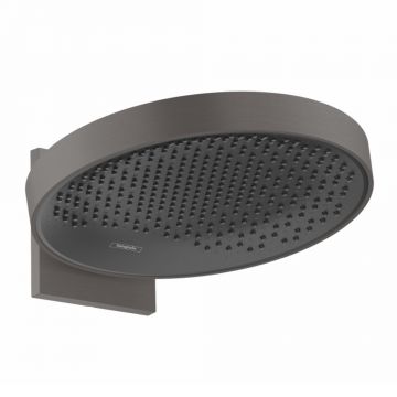 Palarie de dus rotunda Hansgrohe Rainfinity 360 negru - crom periat 1 functie