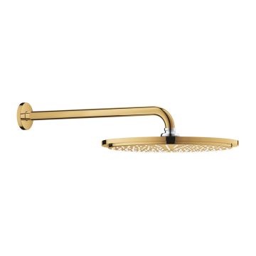 Palarie si brat de dus Grohe Rainshower Cosmopolitan 310 auriu lucios Cool Sunrise 1 functie
