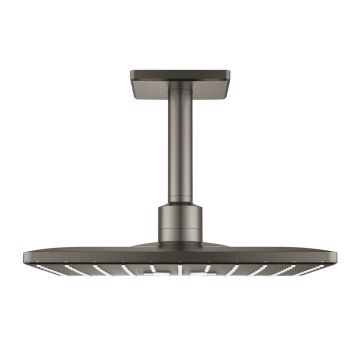 Palarie si brat de dus Grohe Rainshower Mono Cube 310 antracit periat Hard Graphite 2 functii