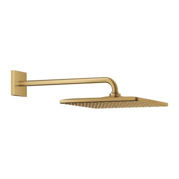Palarie si brat de dus Grohe Rainshower Mono Cube 310 auriu periat Cool Sunrise 1 functie