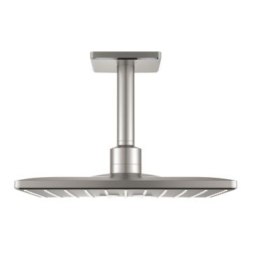 Palarie si brat de dus Grohe Rainshower Mono Cube 310 crom periat Supersteel 2 functii