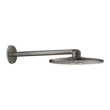 Palarie si brat de dus Grohe Rainshower SmartActive 310 antracit periat Hard Graphite cu 2 functii
