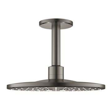 Palarie si brat de dus Grohe Rainshower SmartActive 310 cu 2 functii antracit periat Hard Graphite