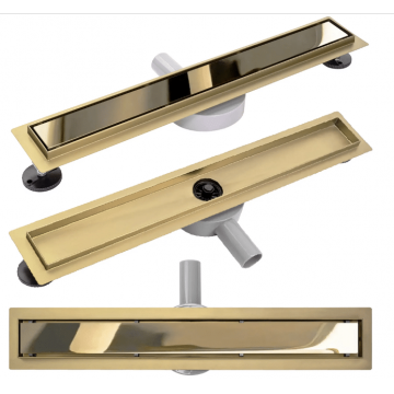 Rigola scurgere dus REA Neo Mirror Pro 100 Auriu