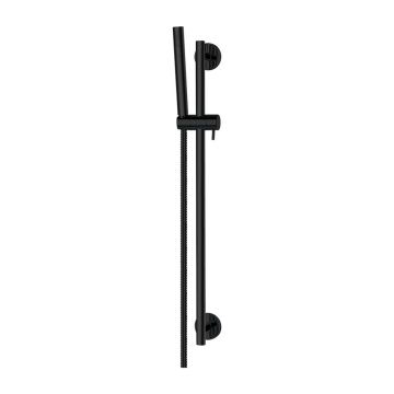 Set de dus cu bara si suport culisant Omnires Microphone negru