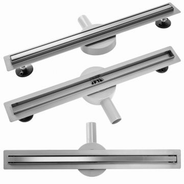 Set rigola pentru dus plus capac 60 cm Rea Neo Slim Pro Inox