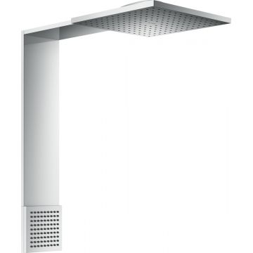 Sistem de dus Hansgrohe Axor ShowerComposition 250/250 cu 2 jeturi montaj pe perete necesita corp incastrat crom