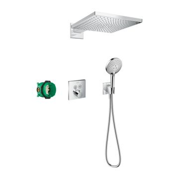 Sistem de dus incastrat Hansgrohe Raindance E 300 crom lucios