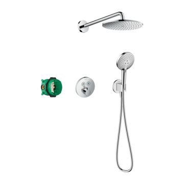 Sistem de dus incastrat Hansgrohe Raindance S 240 crom lucios